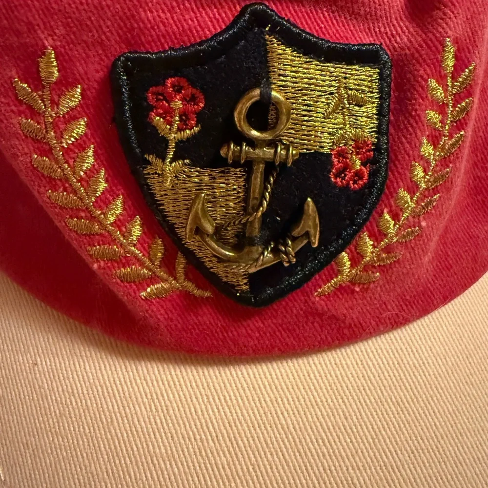 Free People Anchor Charmed Baseball Hat NWT.